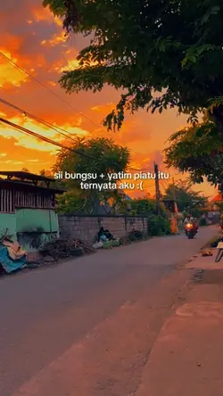 Yatim piatu itu aku