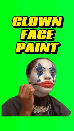 Clown Face Paint
