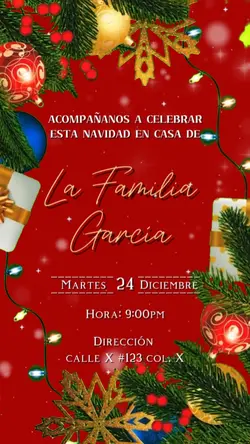INVITACIÓN NAVIDAD