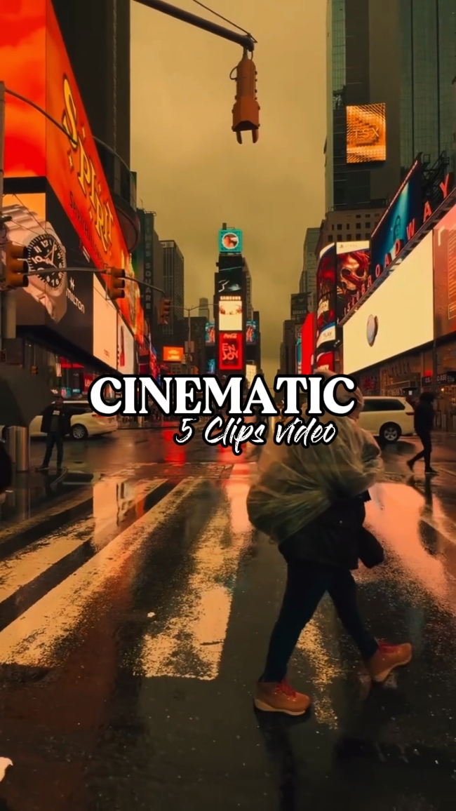 VIDÉO CINÉMATIQUE 5 