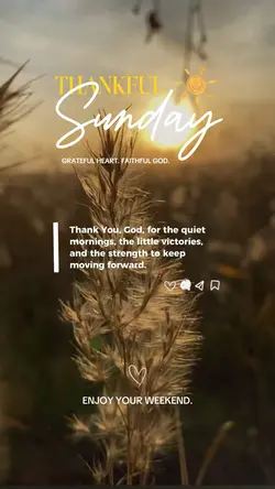 Thankful Sunday 🤍