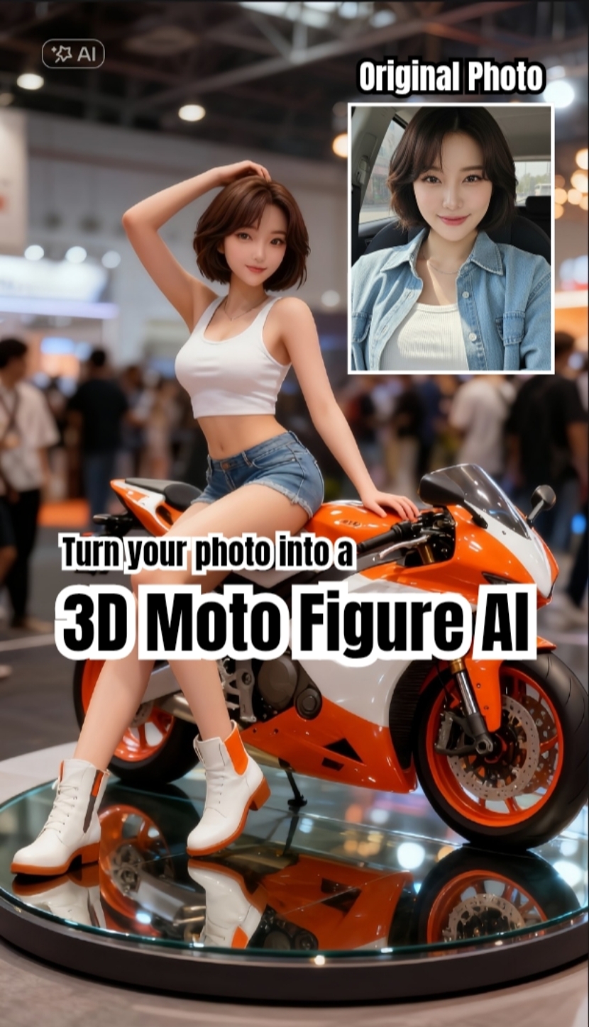 Figura Moto 3D IA 
