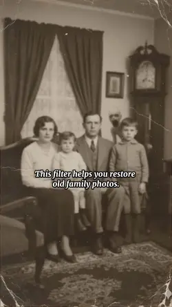 Restore old photos