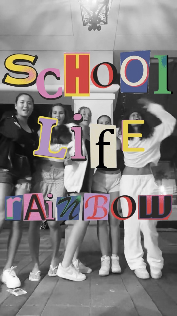 School life rainbow