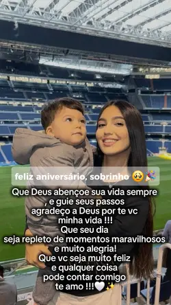 parabéns sobrinho