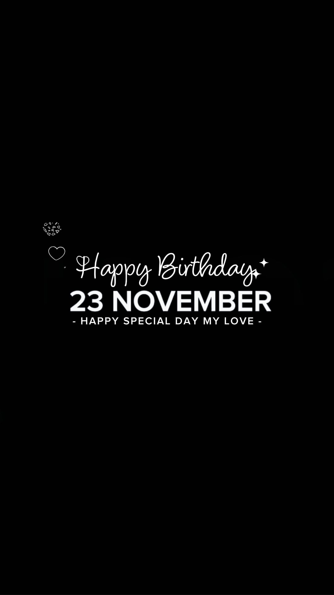 HBD 23 NOVEMBER