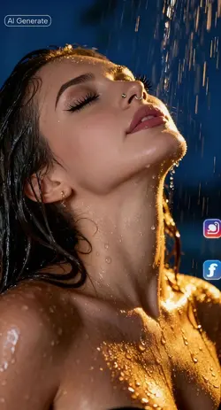 Rain photoshoot 
