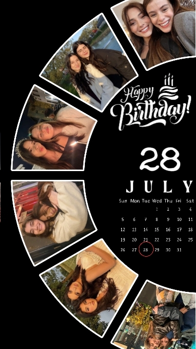 HAPPY BDAY 28 JULY