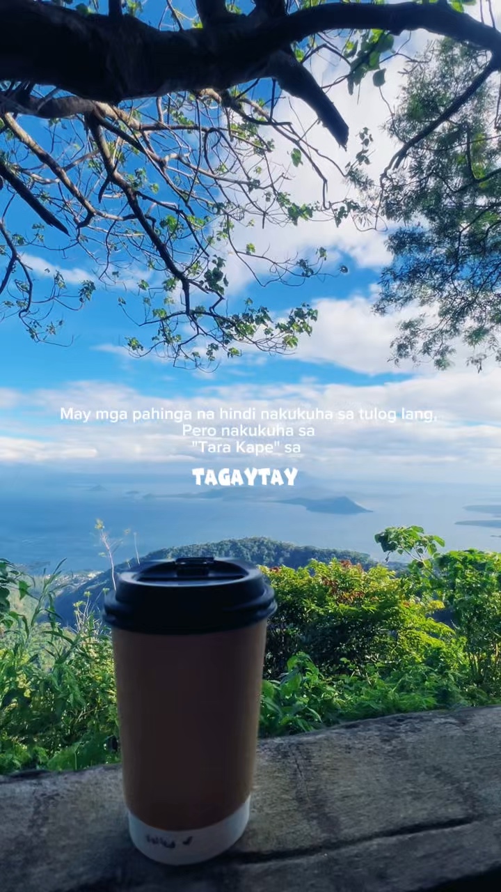 Tra kape sa Tagaytay