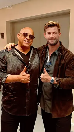 with Vin diesel