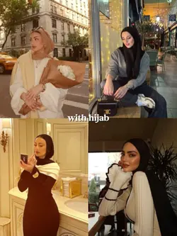 WITH HIJAB, WITHOUT