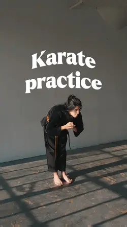 karate practice