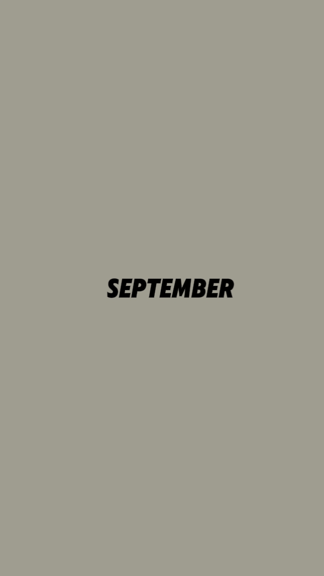 welcome September