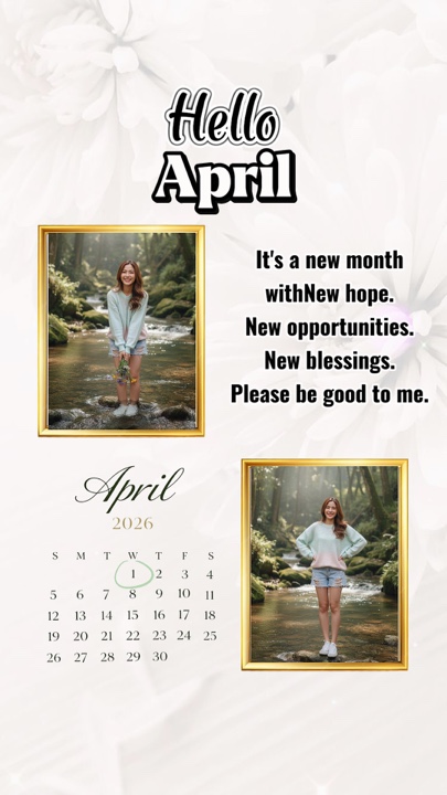 Hello April 2026