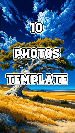 10 Photos Template 