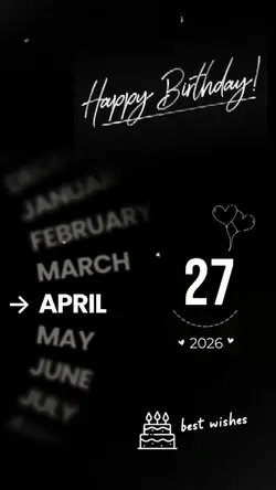 Happy Birthday 27