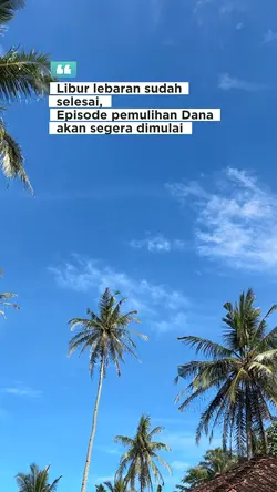 Libur telah usai