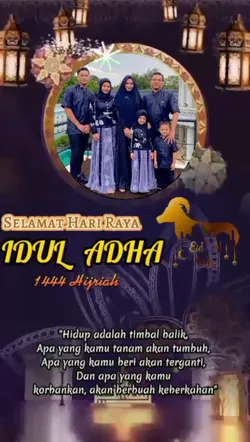 UCAPAN IDUL ADHA 