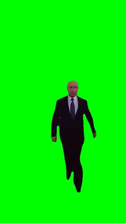 PUTIN ICONIC WALK