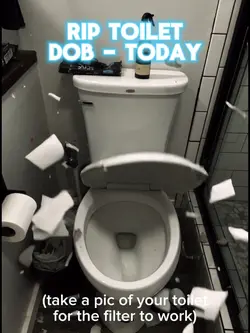 Exploding toilet AI