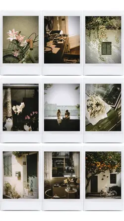 retro polaroids