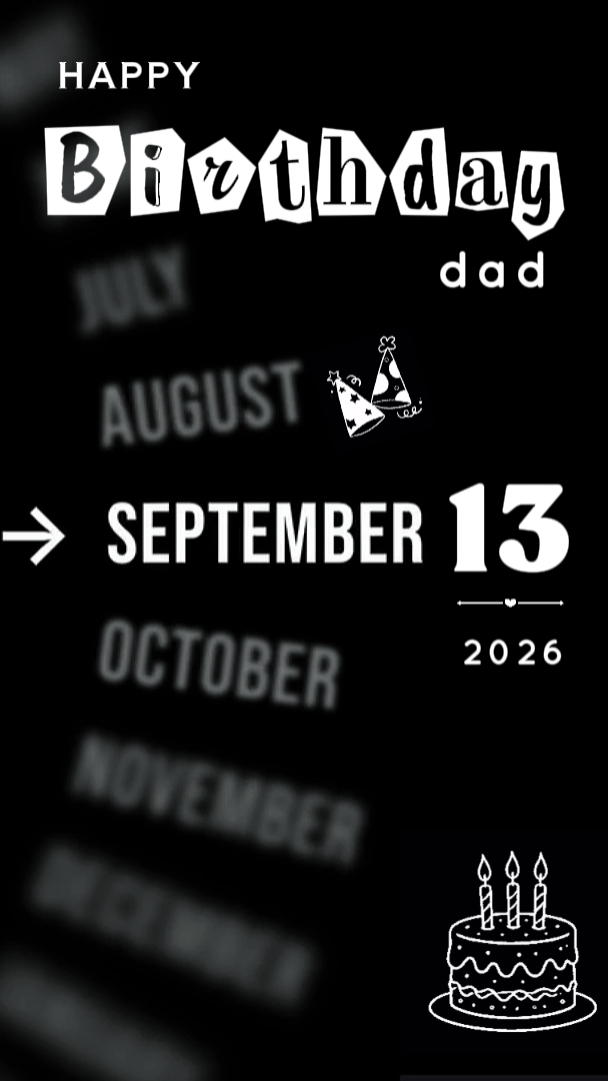 birthday dad 13 sept