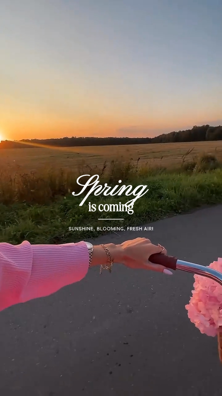 Le printemps arrive 