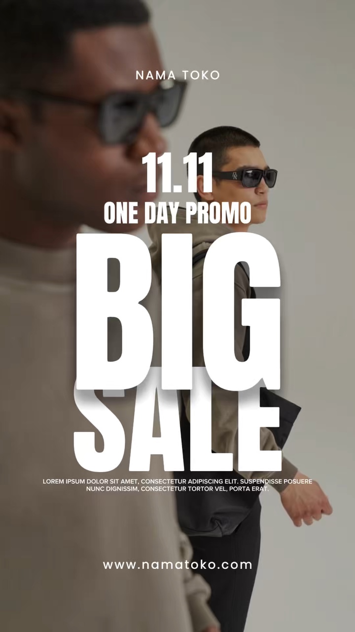 Venta promocional 11,11