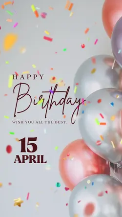 HBD 15 APRIL 2026