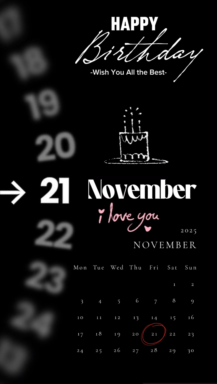 Happybirthday 21Nov