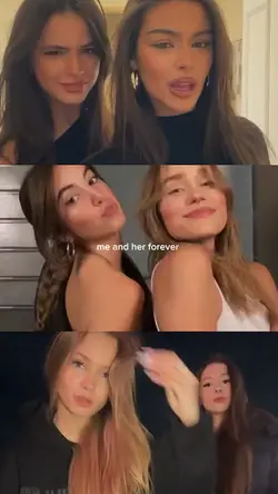 me and her