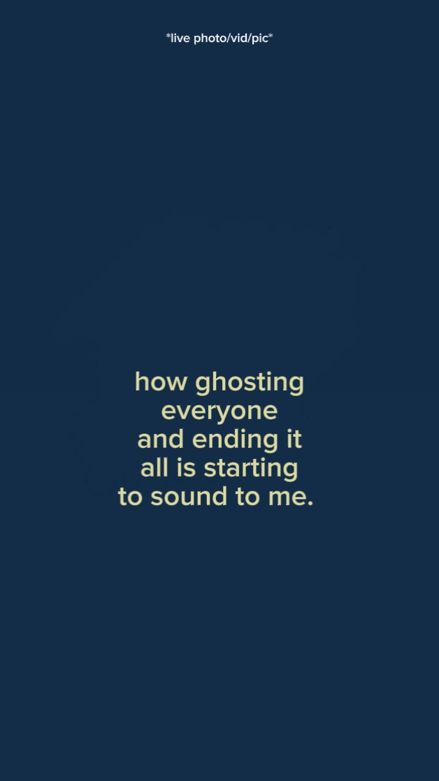 ghosting 