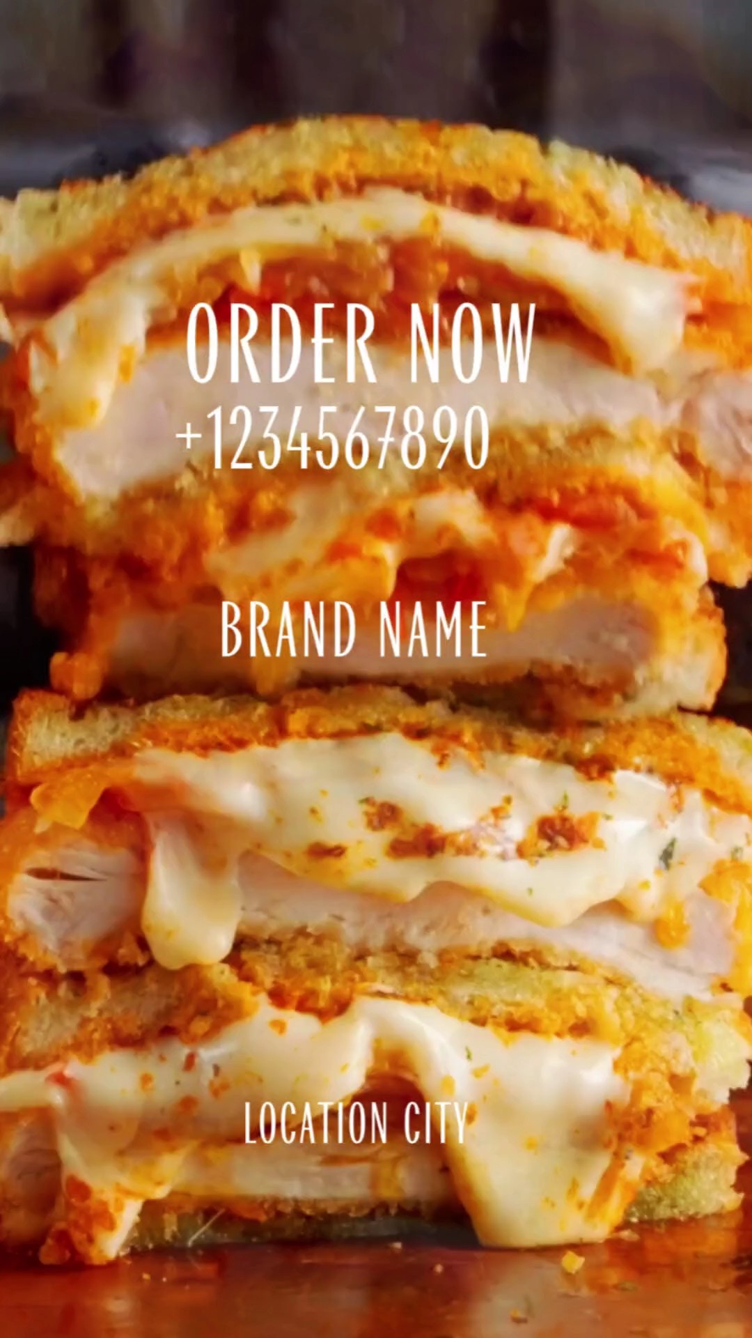 sándwich plantilla