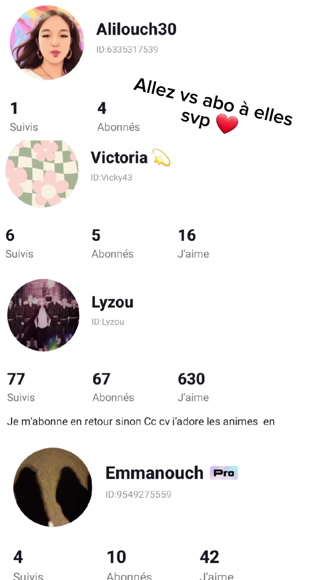 Allez vs abo à elles