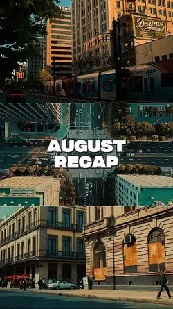 AUGUST RECAP