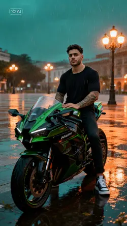 Motorcycles Man Cool