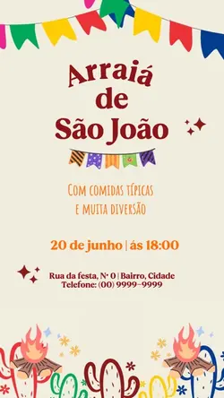 Convite São João 