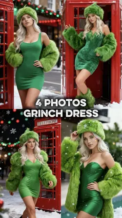 Grinch dress