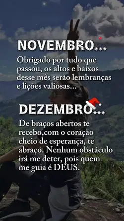 Novembro obrigado 