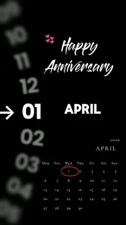 ANNIVERSARY 01 APRIL