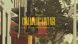 vintage cinematic 