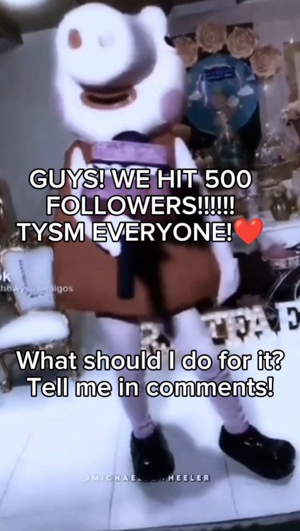 TYSM FOR 500!
