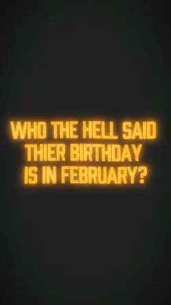 Birthday in February