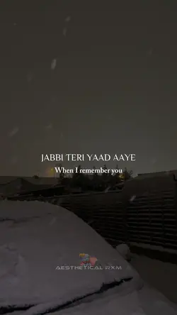 Jabbi Teri yaad JK