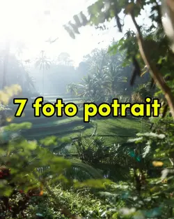 7 foto potrait