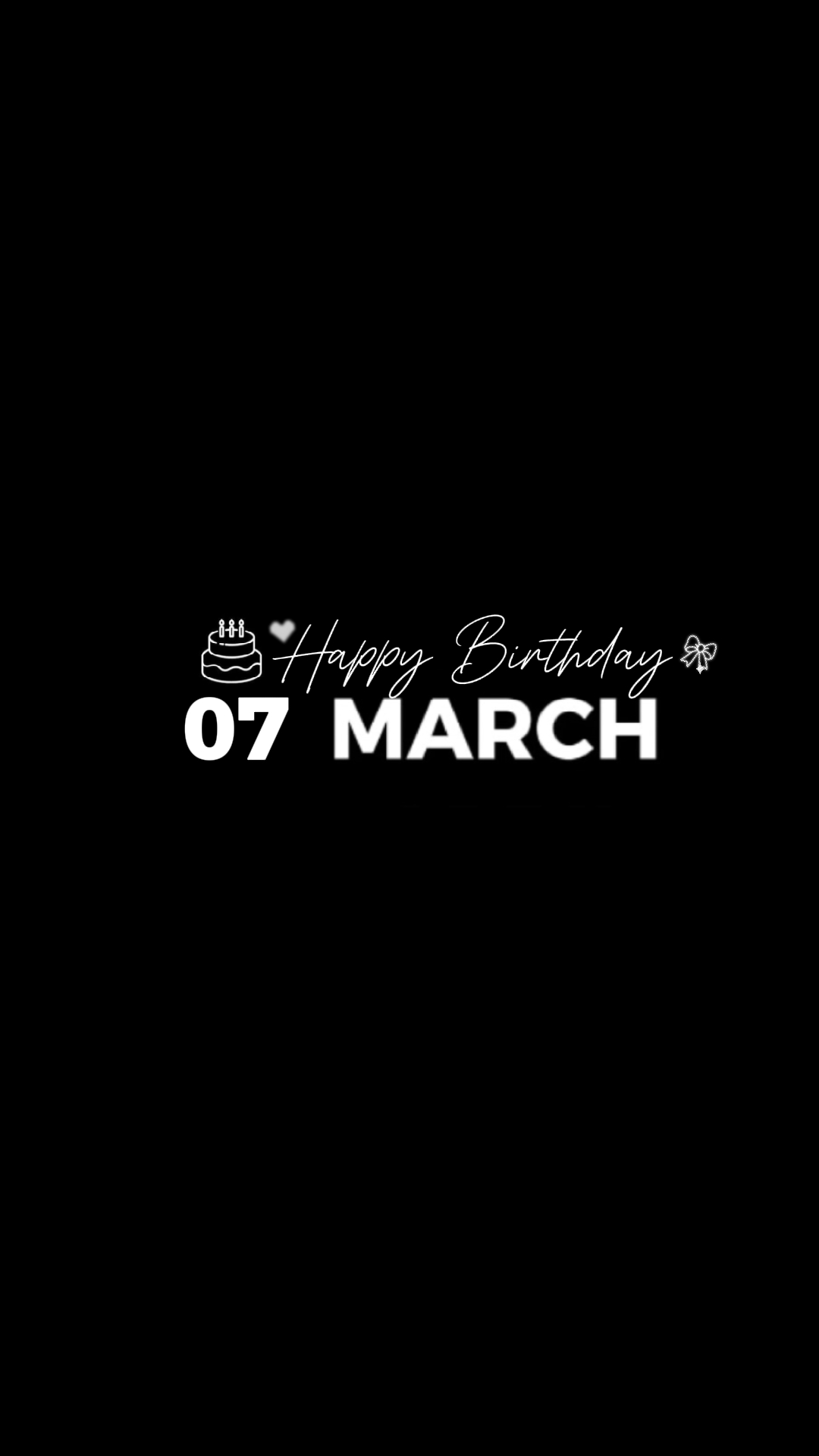 Ulang tahun 07 Maret 
