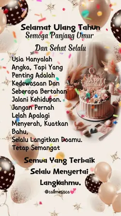 Selamat Ulang Tahun