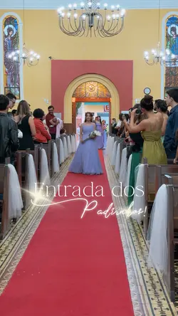 Entrada dos padrinho