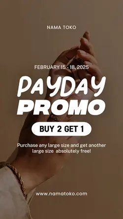 promo : payday sale