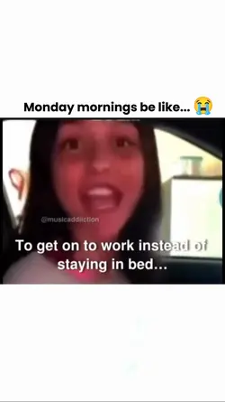 Monday mornings like